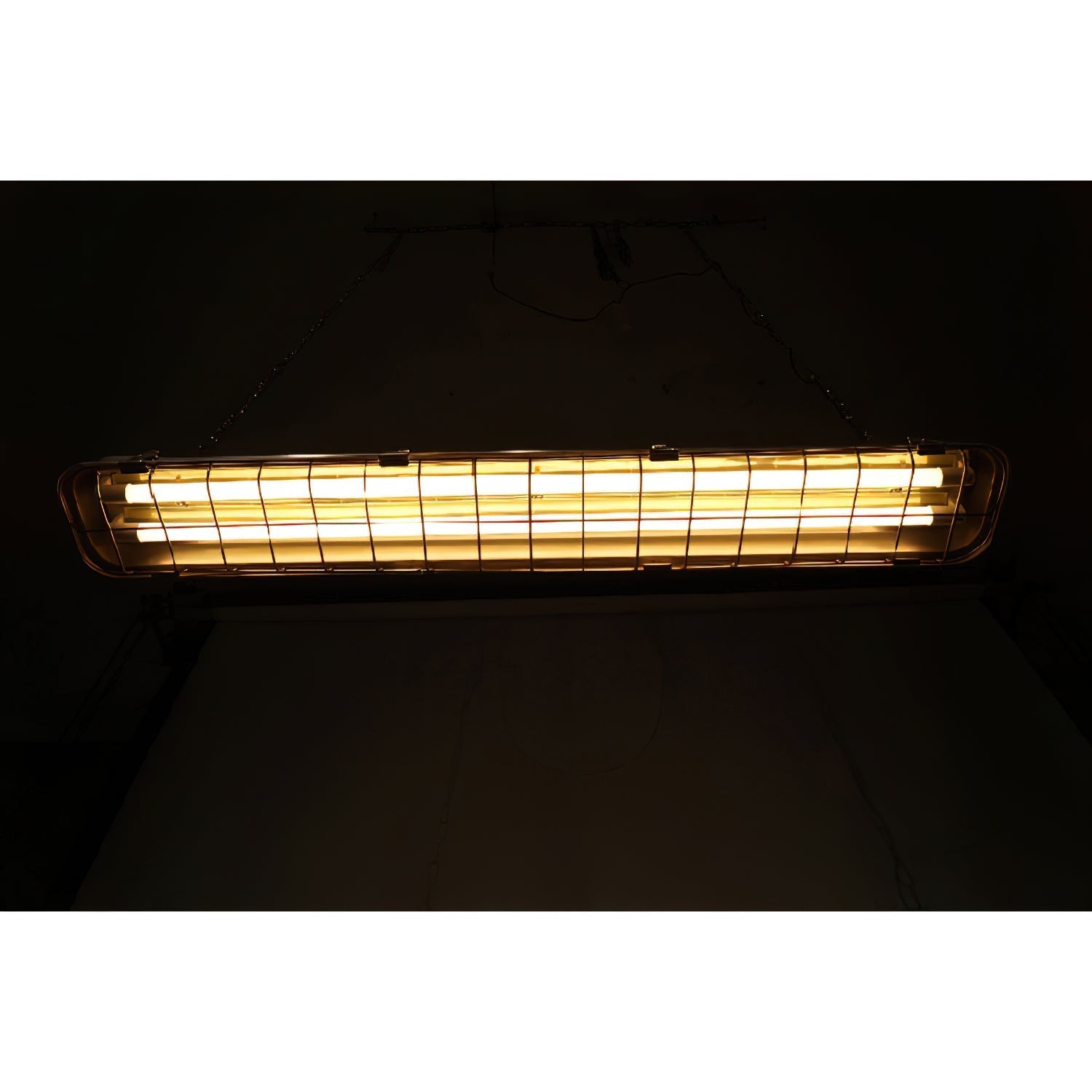 Anorionis Modern Minimalist Cage Glass Pendant Light - Lamp Copper