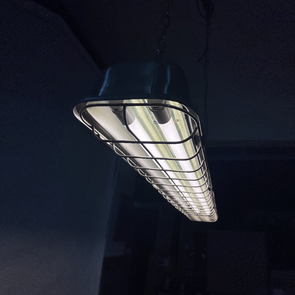 Anorionis Modern Minimalist Cage Glass Pendant Light - Lamp Copper