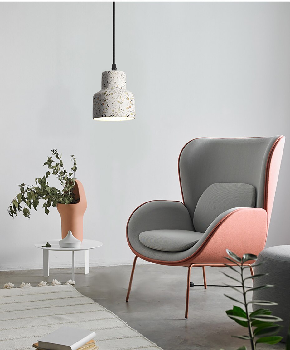 Arisha Luminaires Suspendus LED Élégant Nordiques Ciment Chambre - Neutralighting