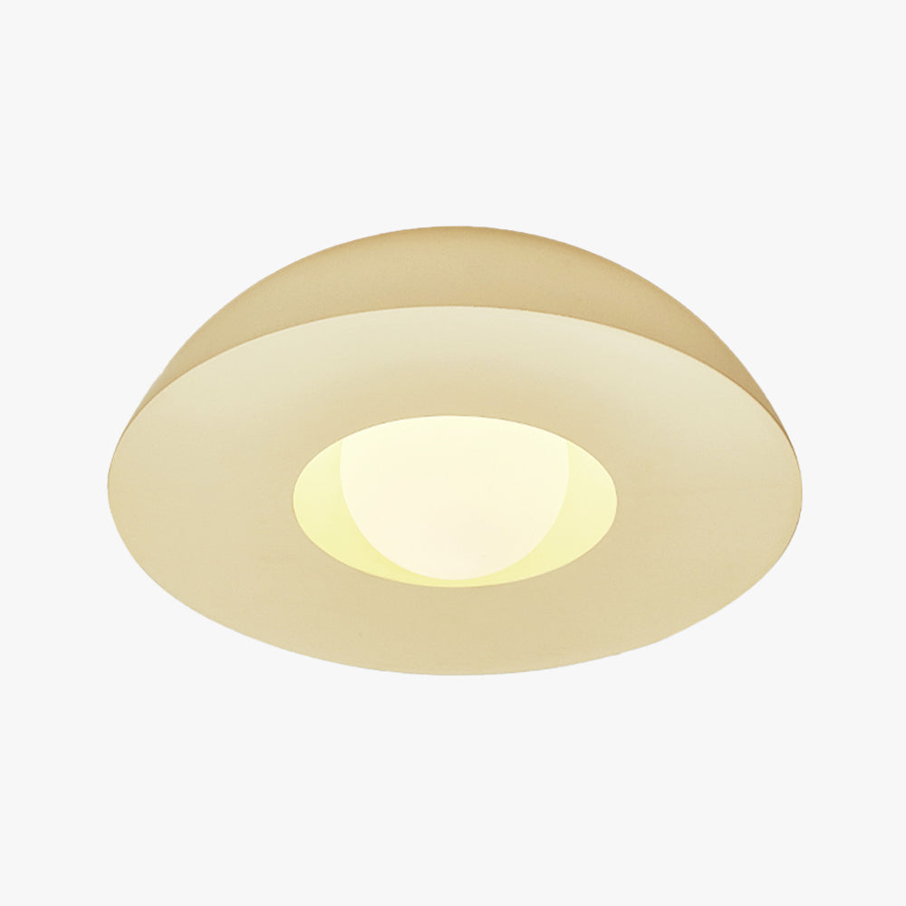 Arisha Moderne LED Intérieur Applique Murale Café Laiteux Verre Salon