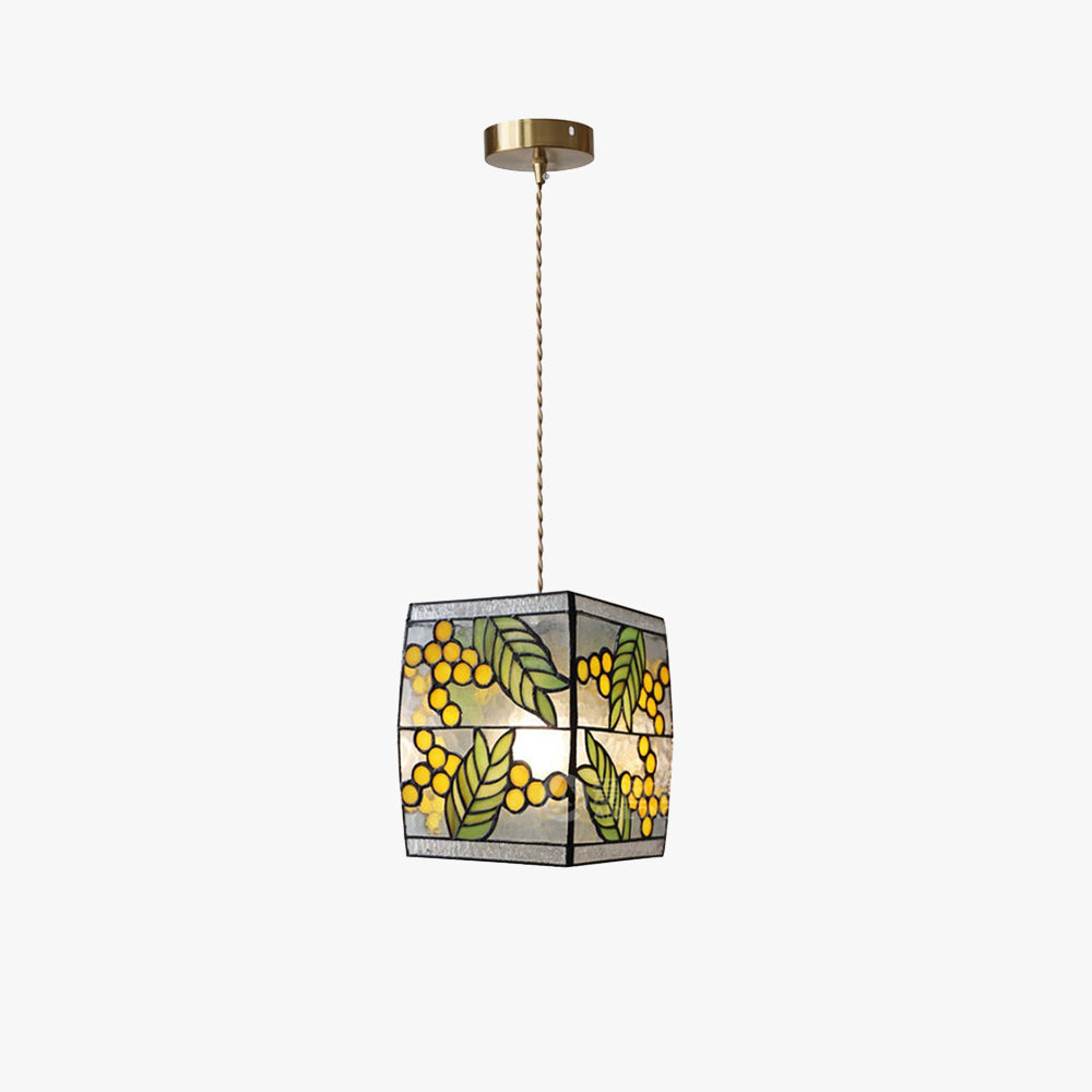Tiffany Vintage Suspension Verre Salon Chambre à Coucher - Neutralighting