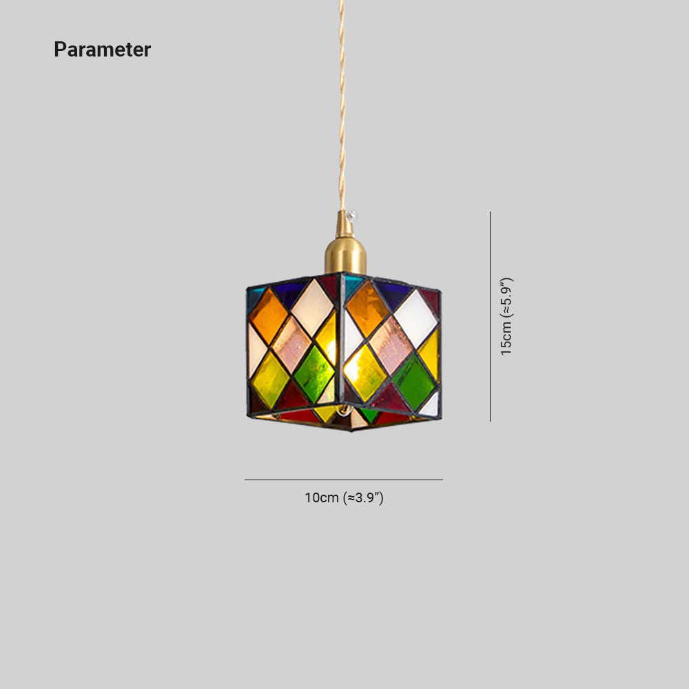 Valentina Rétro LED Métale Verre Suspension Chambre à Coucher Salle à Manger - Neutralighting
