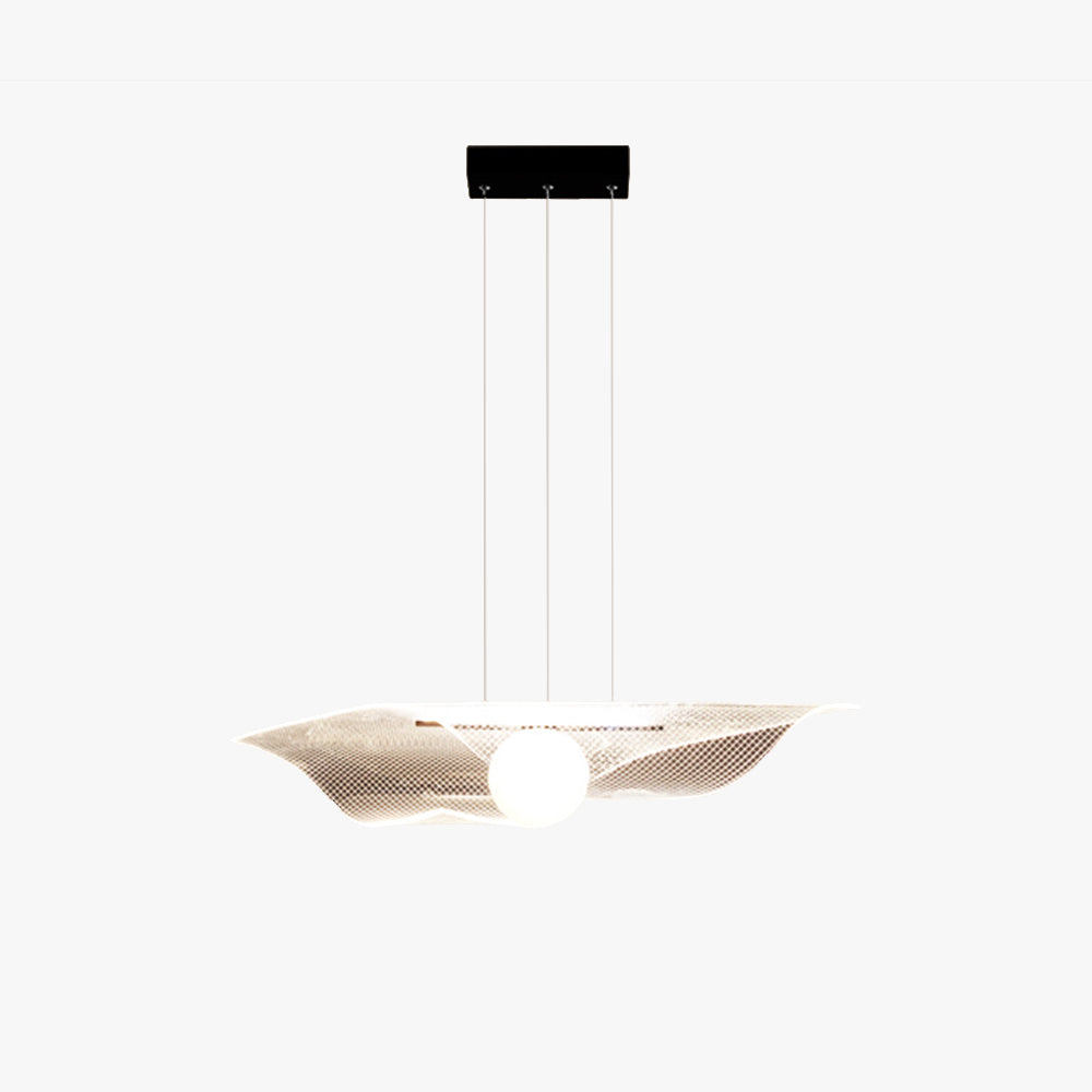 Arisha Suspension LED Minimaliste Acrylique Métal Salon - Neutralighting
