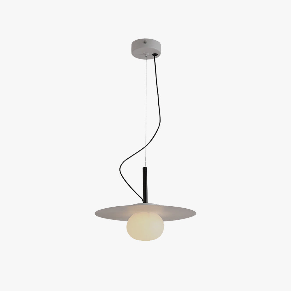Arisha Suspension Minimaliste Métal Verre Salle à Manger Salle d'étude - Neutralighting