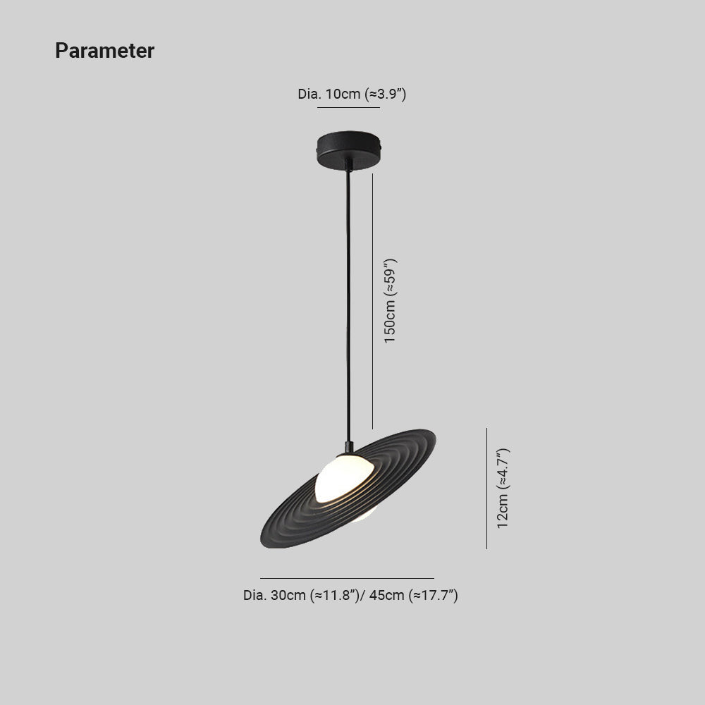 Arisha Suspension Créative Volante Métal PVC Salle à Manger Chambre à Coucher - Neutralighting