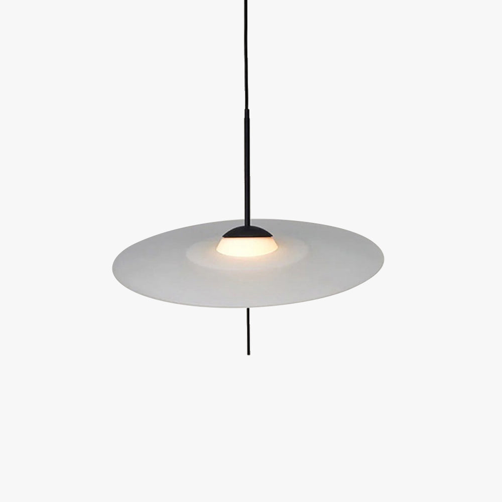 Arisha Suspension Moderne Ronde Verre Métal Salle à Manger - Neutralighting