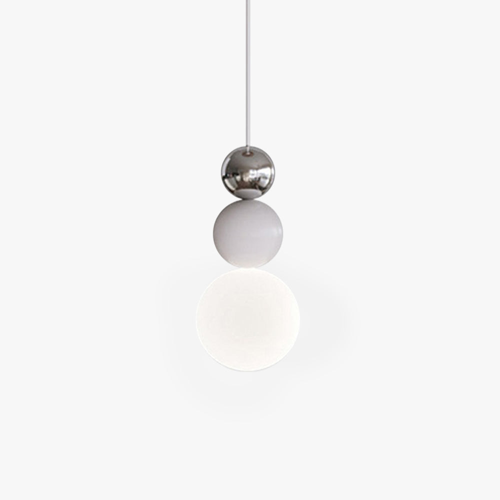 Valentina Suspension LED Moderne Bauhaus Verre Métal Chambre à Coucher - Neutralighting
