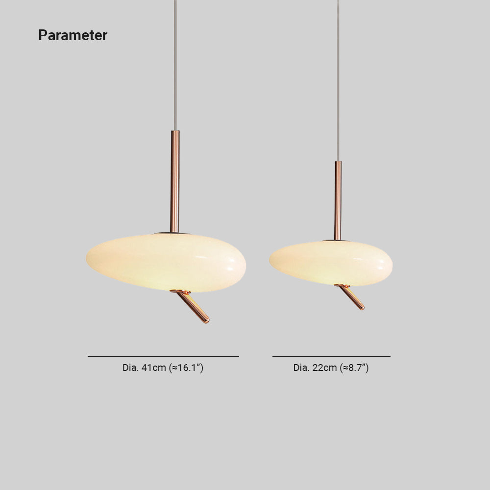Valentina Suspension Moderne Galets Acrylique Métal Salon - Neutralighting