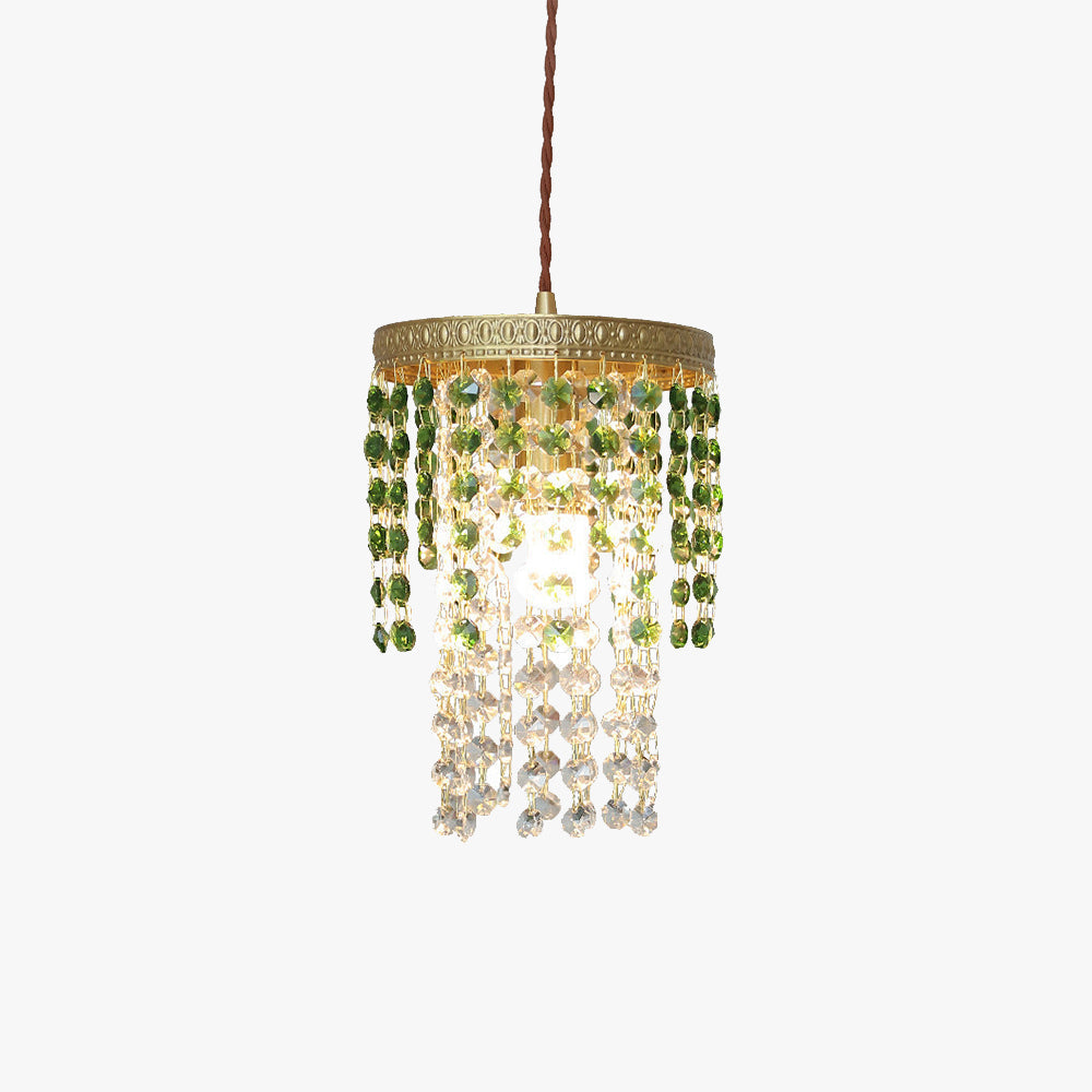Kristy Suspension Vintage Cristal Métal Chambre à Coucher - Neutralighting