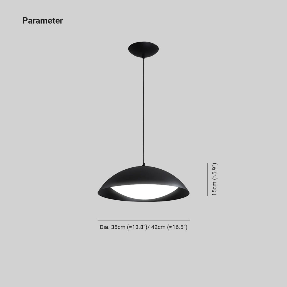 Valentina Suspension Moderne Minimaliste Blanc Métal Salle à Manger - Neutralighting