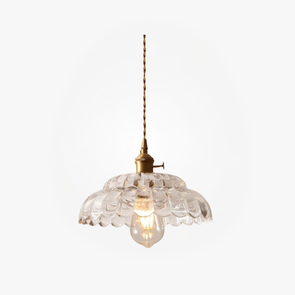 Valentina Vintage Suspension Métal/Verre Chambre À Coucher - Neutralighting