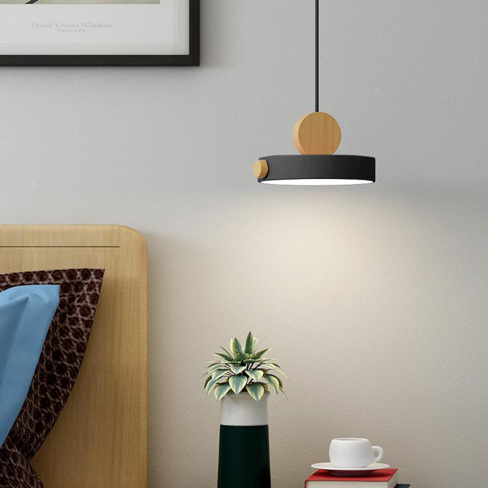 Valentina Design LED Suspension Métal/Acrylique /Bois Salon - Neutralighting