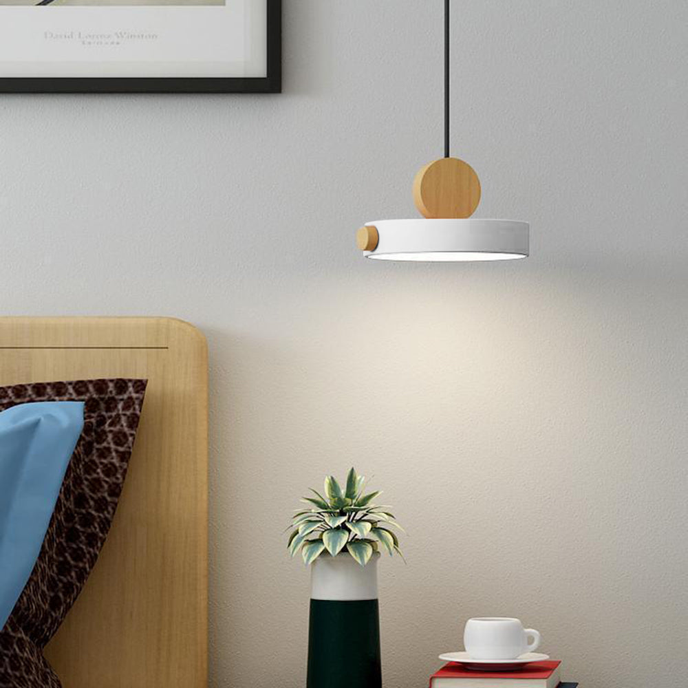 Valentina Design LED Suspension Métal/Acrylique /Bois Salon - Neutralighting