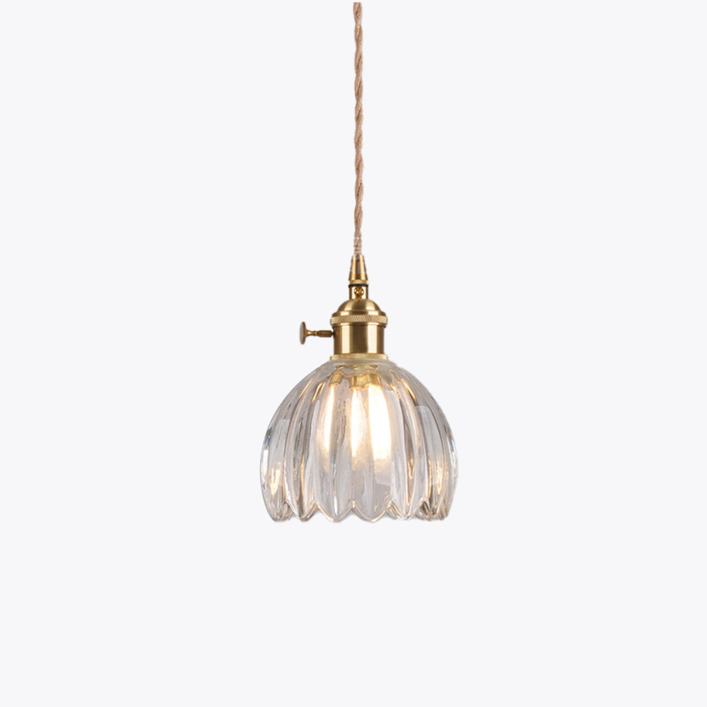 Valentina Rétro LED Suspension Verre Salon - Neutralighting