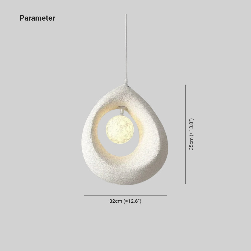 Avi Moderne PVC Suspension Foncé Chambre À Coucher - Neutralighting