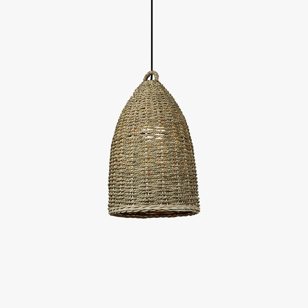 Ritta Rétro Métal/Rotin Suspension Chambre à Coucher - Neutralighting