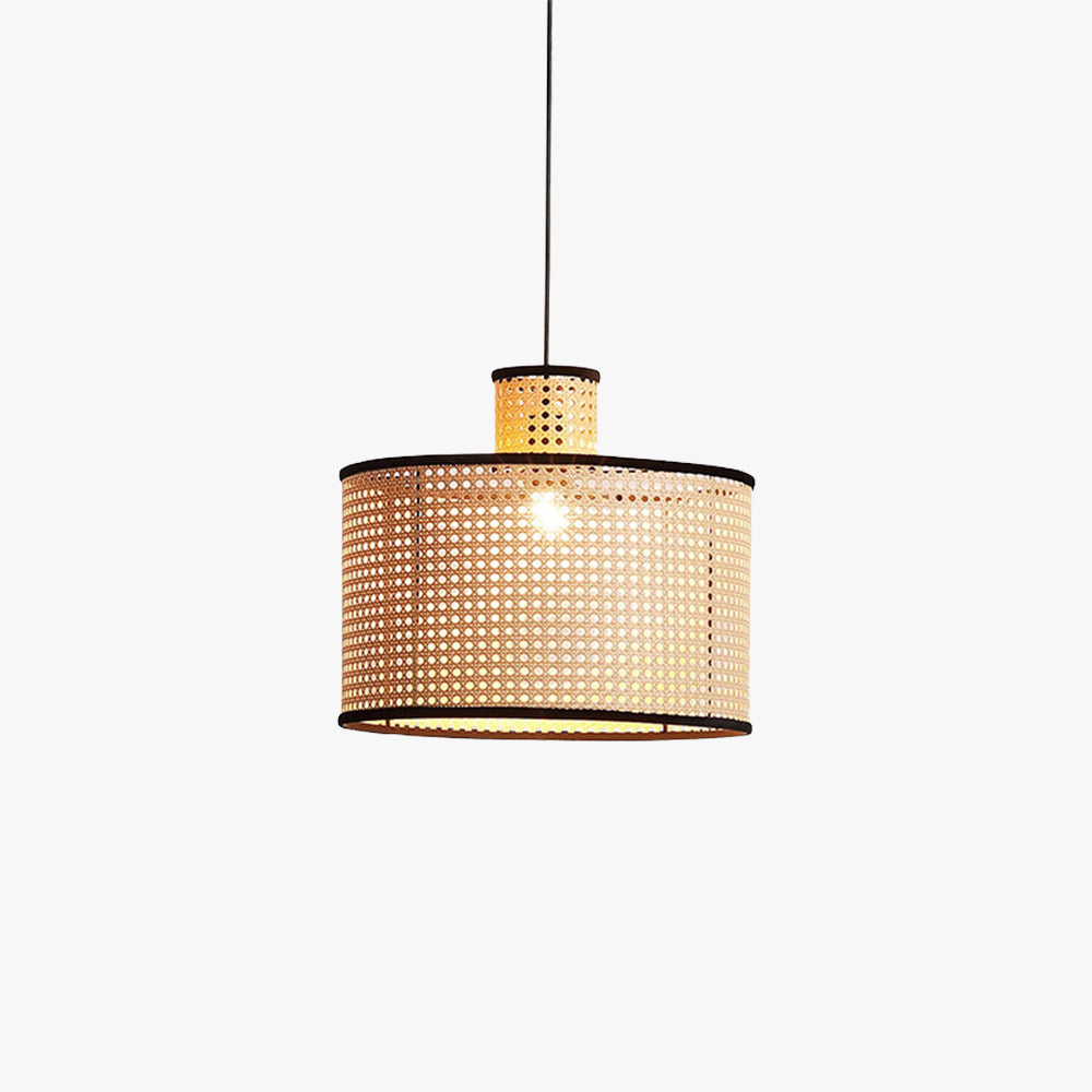 Ritta Rétro Suspension Rotin/Métal Chambre à Coucher - Neutralighting