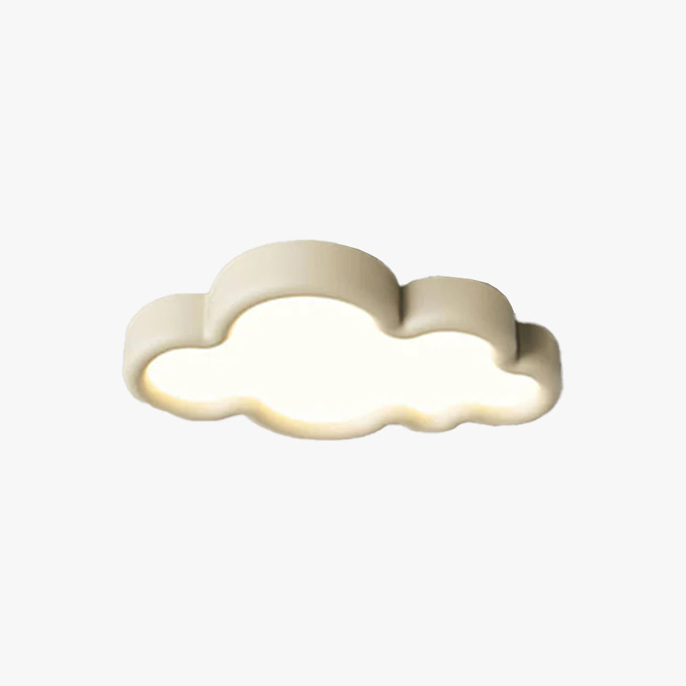 Aria Moderne Nuage Plafonnier Métal Chambre à coucher