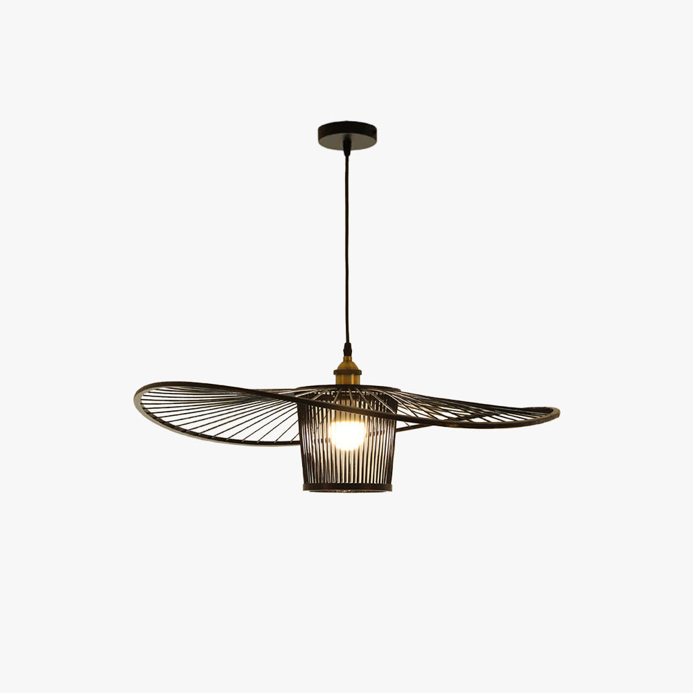 Ritta Moderne LED Suspension Bambou Salon Salle à manger - Neutralighting