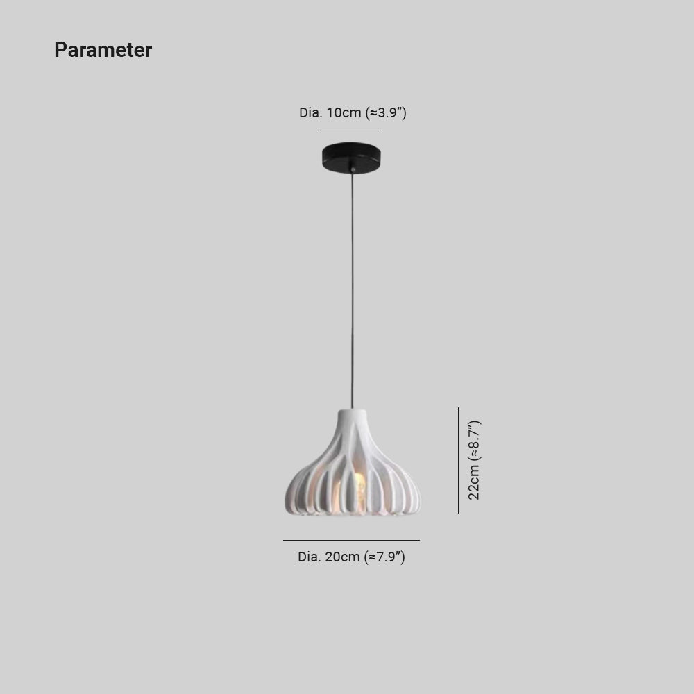 Ritta Conception Suspension Résine Couloir Salle à Manger - Neutralighting