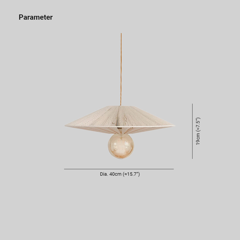 Ritta Cristal Métal Ficelle Suspension Salle à Manger - Neutralighting