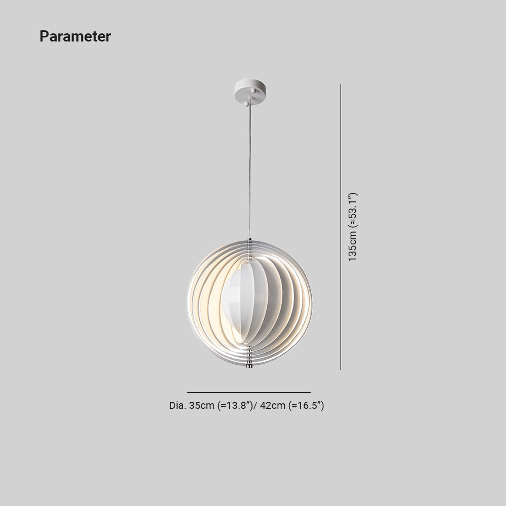 Valentina Classique Métal Acrylique LED Suspension Salon - Neutralighting