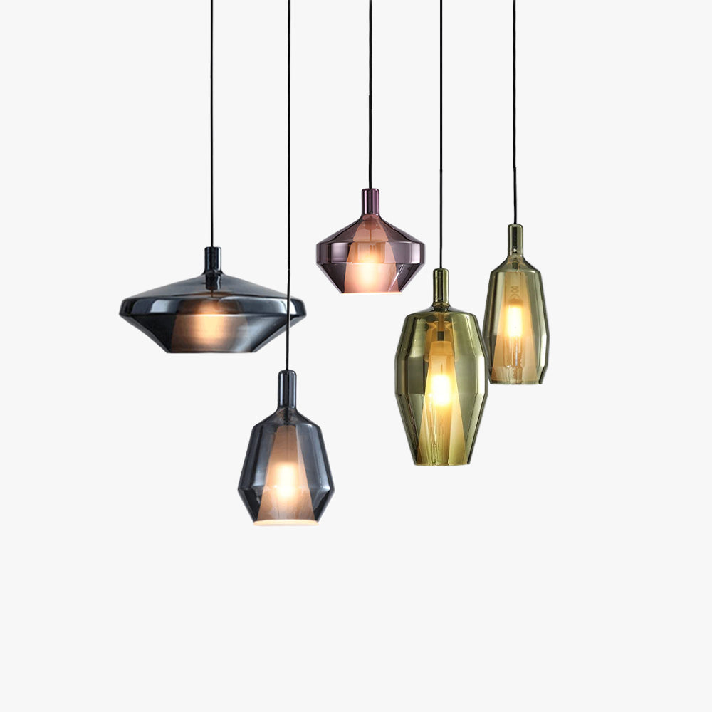 Valentina Moderne Verre Suspension Salon - Neutralighting