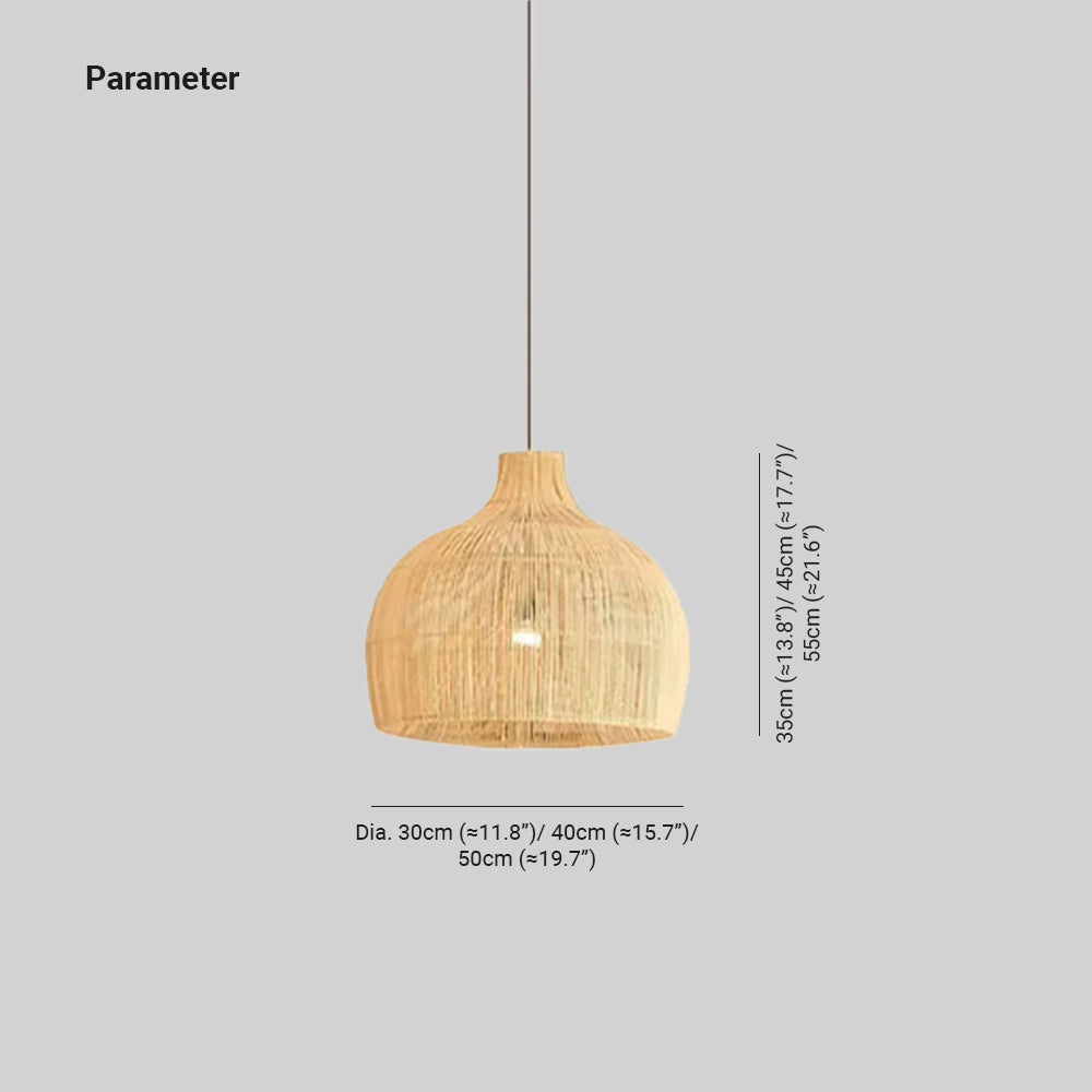 Ritta Vintage Artisanal Rotin Suspension Salon - Neutralighting
