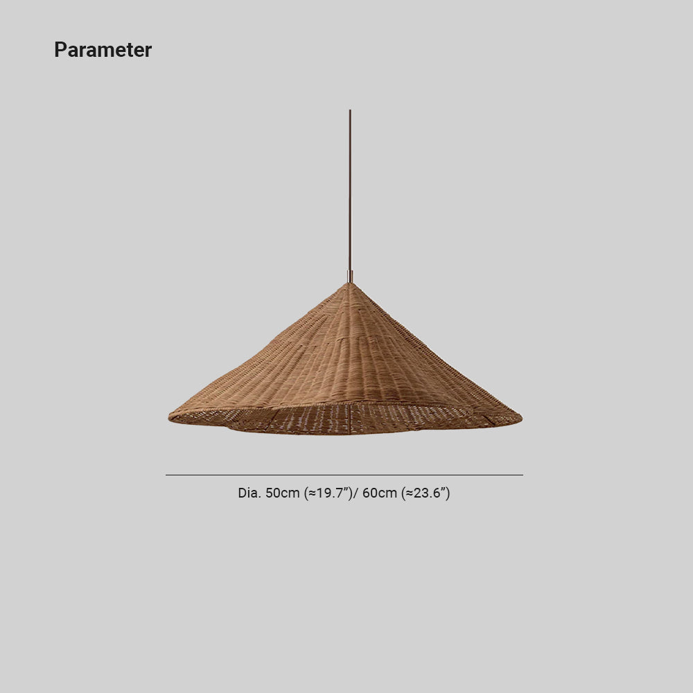 Ritta Vintage Rotin Suspension Salon Chambre à Coucher - Neutralighting