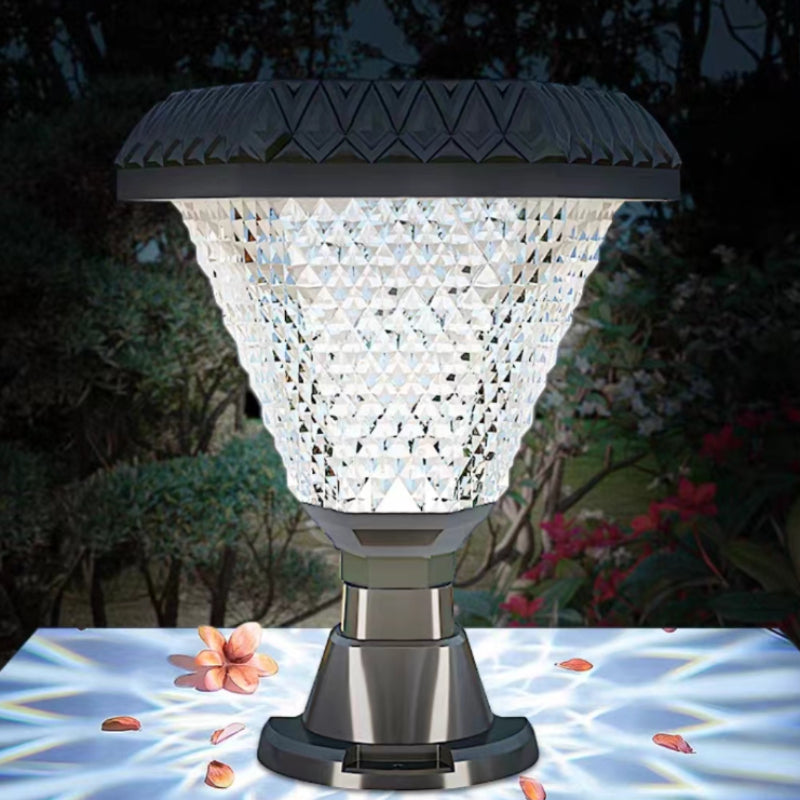 Ray Lampe de Poteau Solaire Géométrique