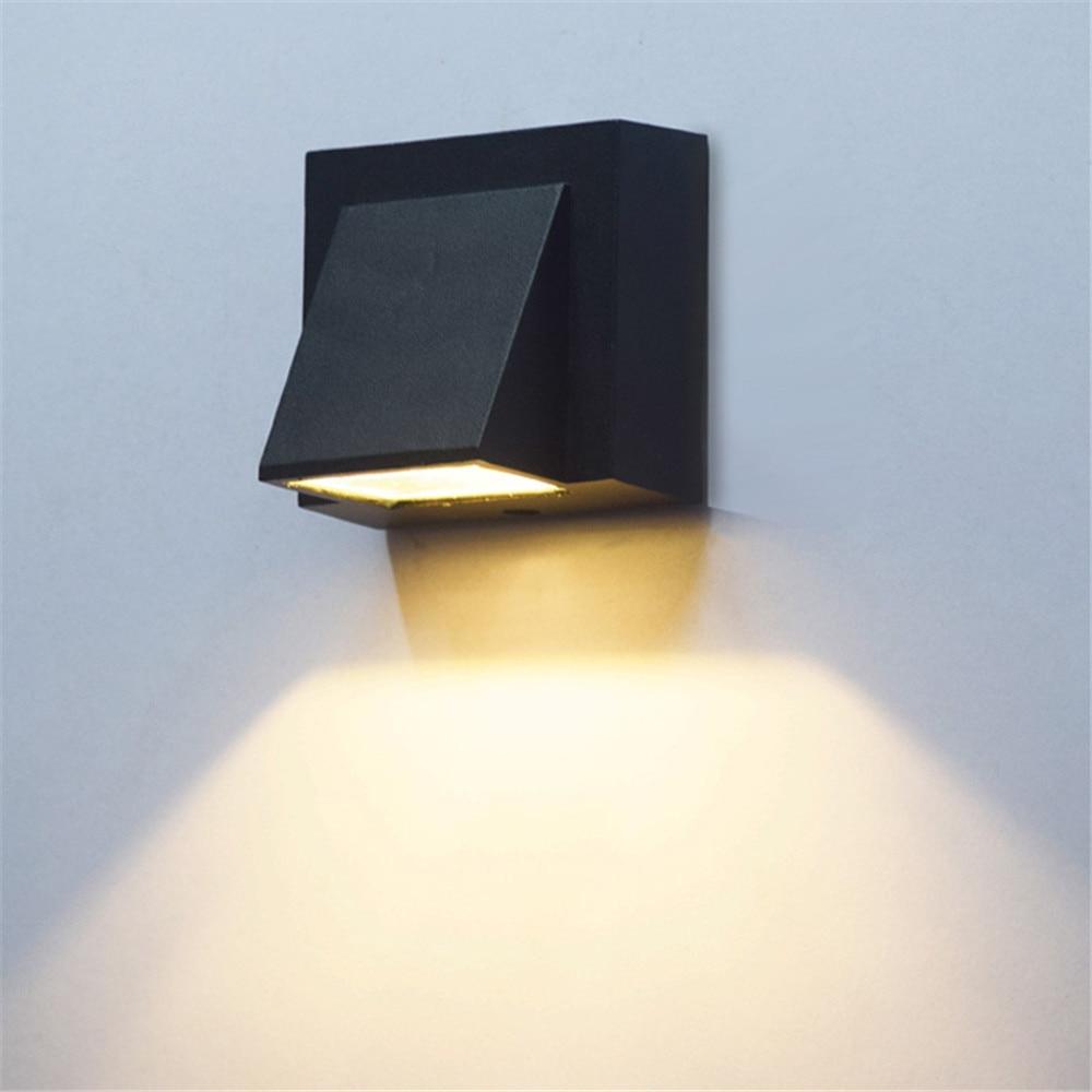 Ray Applique Murale Linéaire Moderne Simple, Métal, LED, Noir, Jardin - Neutralighting