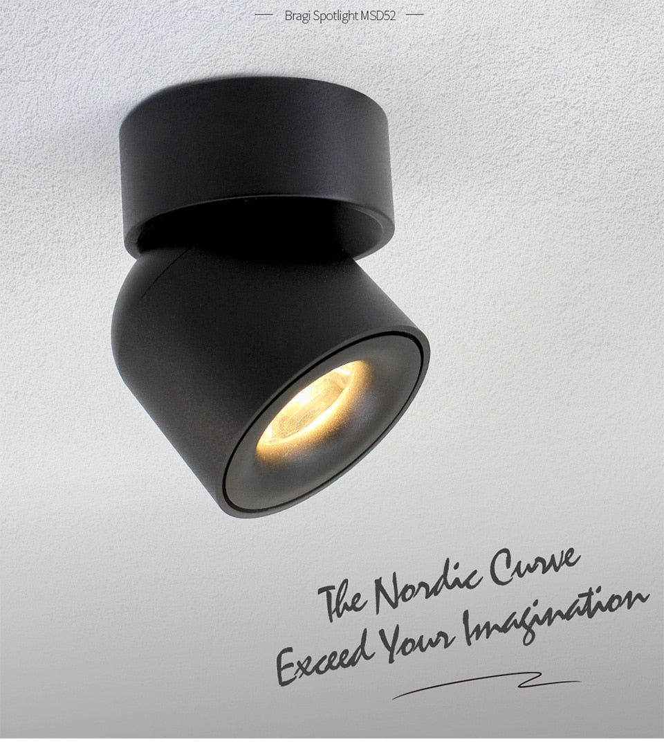Arisha Plafonnier Spot LED Encastré Modern, Métal, Noir/Blanc, Salon/Salle à Manger - Neutralighting