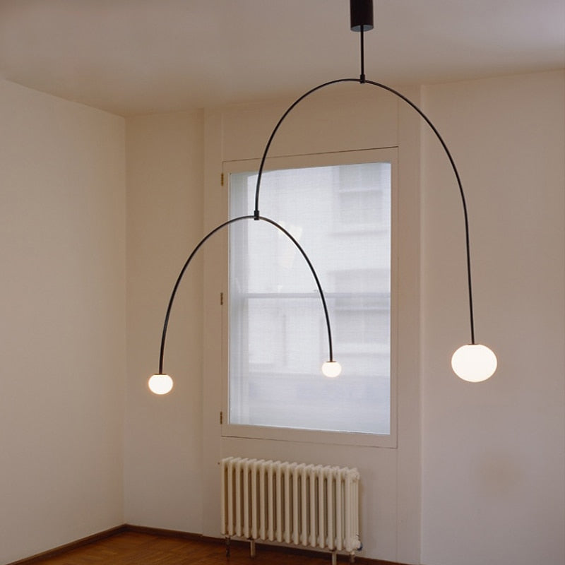 Arisha Suspension Moderne Linéaire au Design Minimaliste Salle à manger - Neutralighting