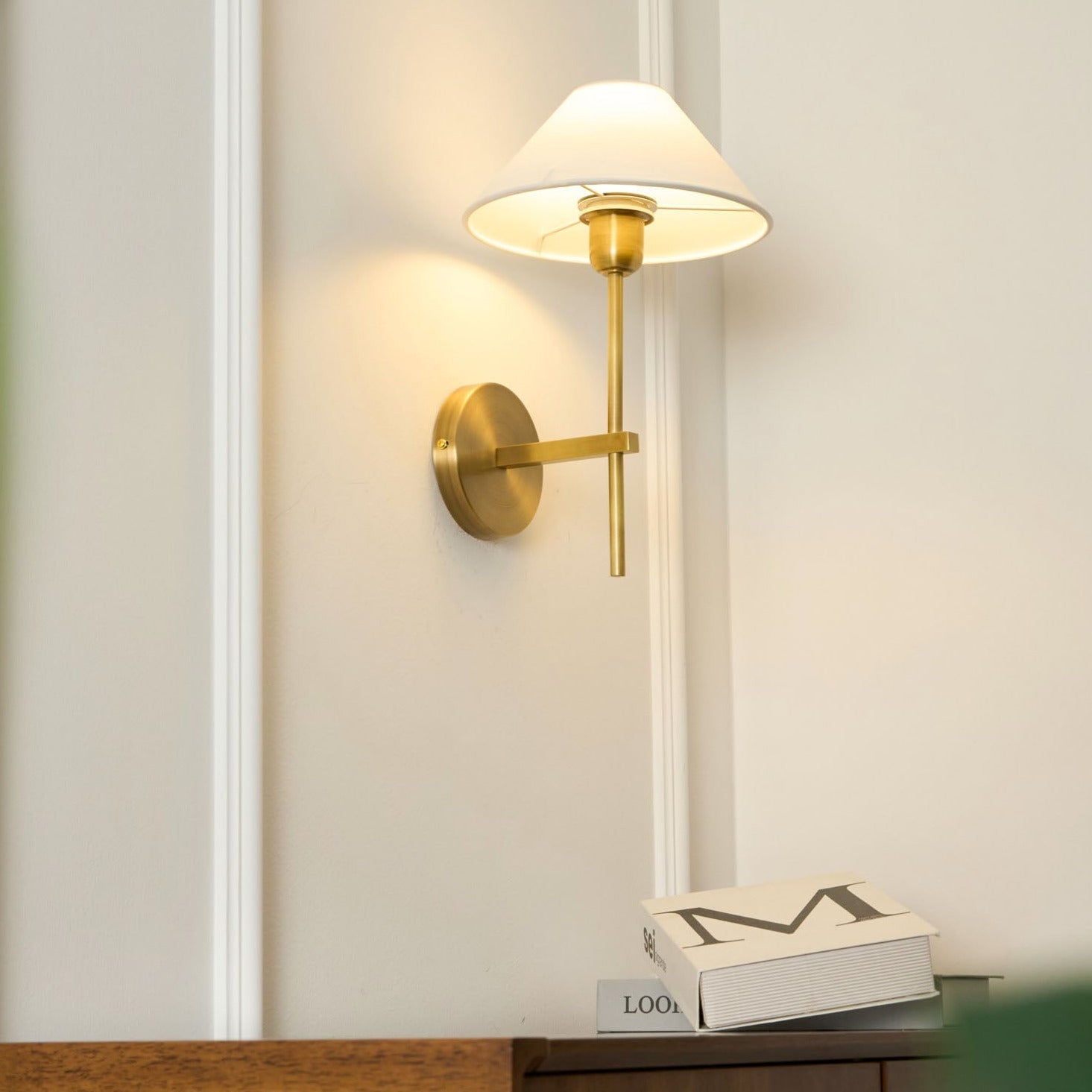 Genevieve Applique Murale en Tissu - Neutralighting