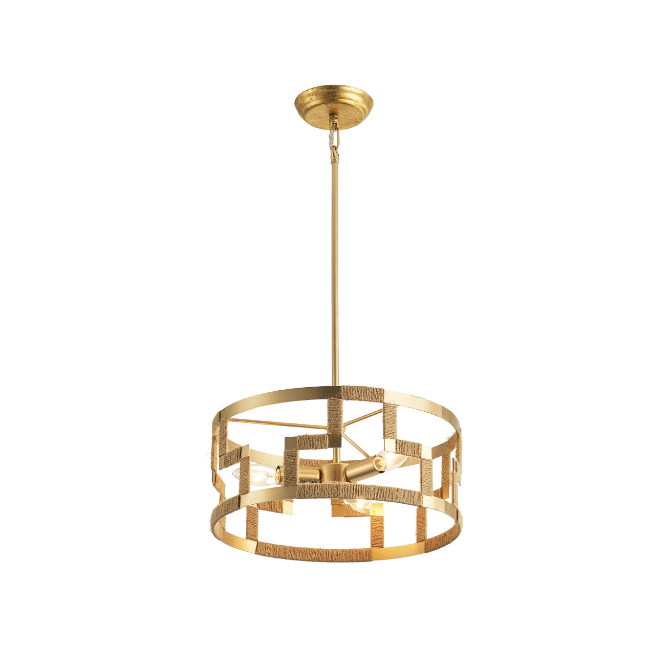 Syraeeth Suspension Métal Doré Créativité Individuelle - Neutralighting