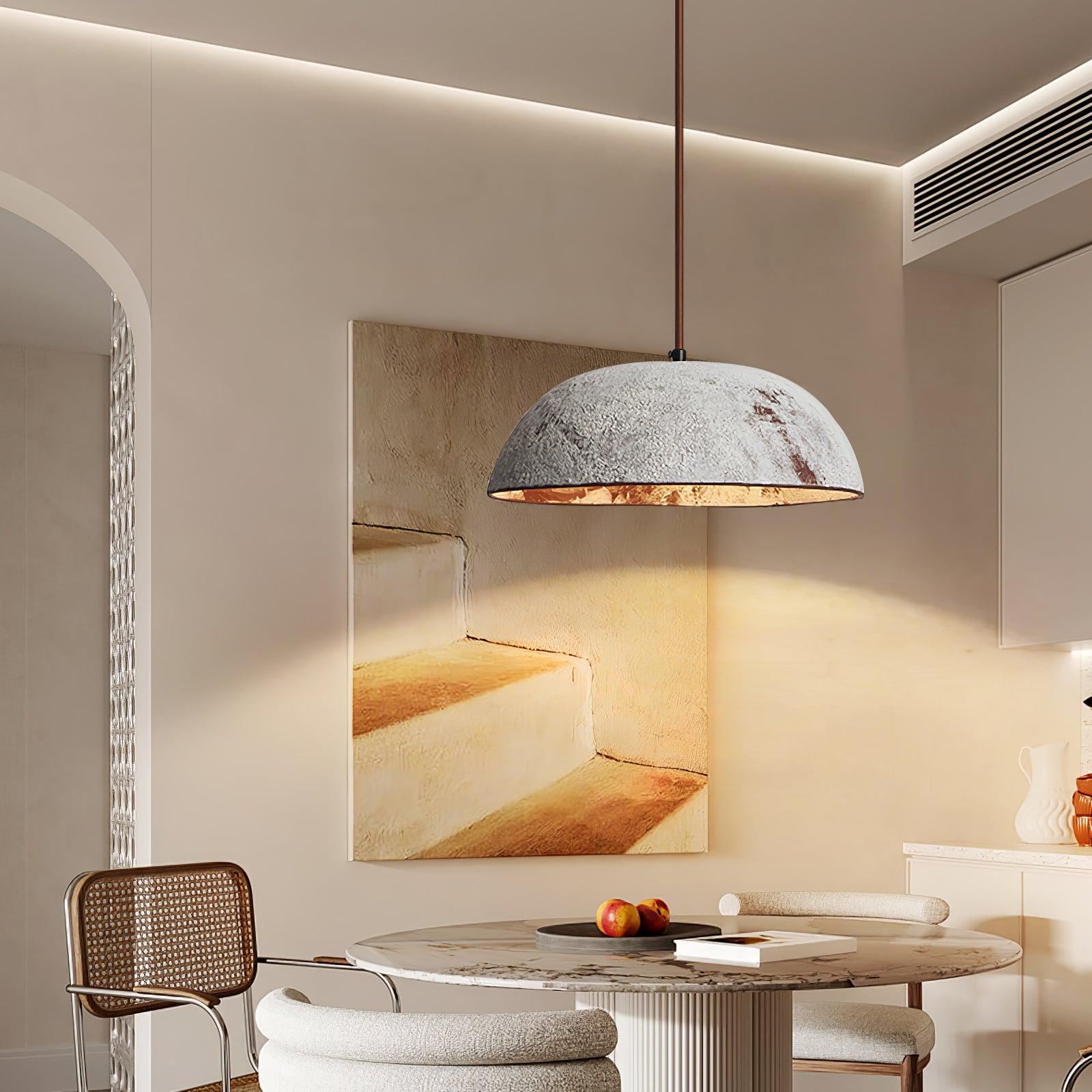 Half Dome Vintage Ceramic Pendant Lamp - Blowlighting