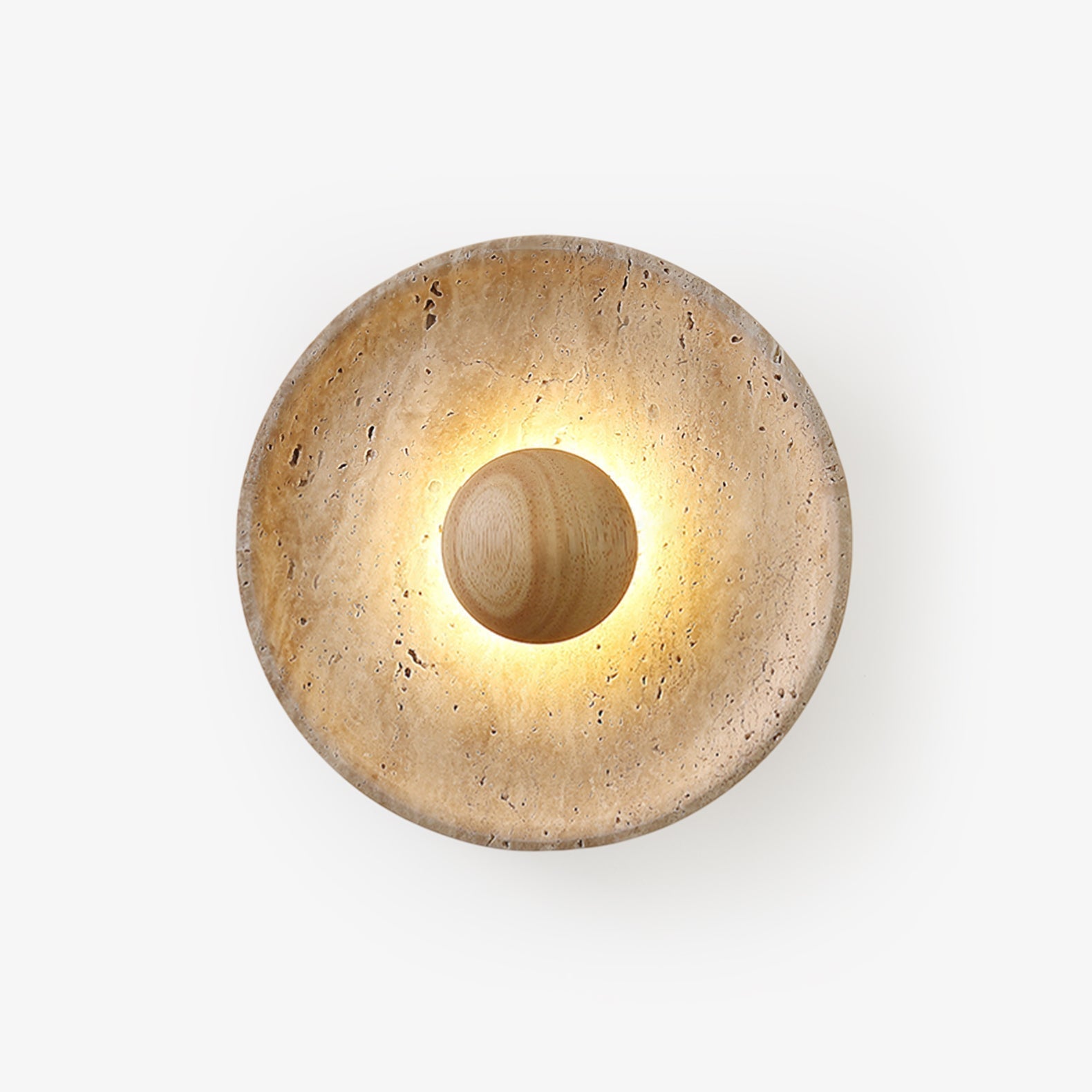 Ulraeia Minimaliste Travertin Luminaire Mural - Neutralighting