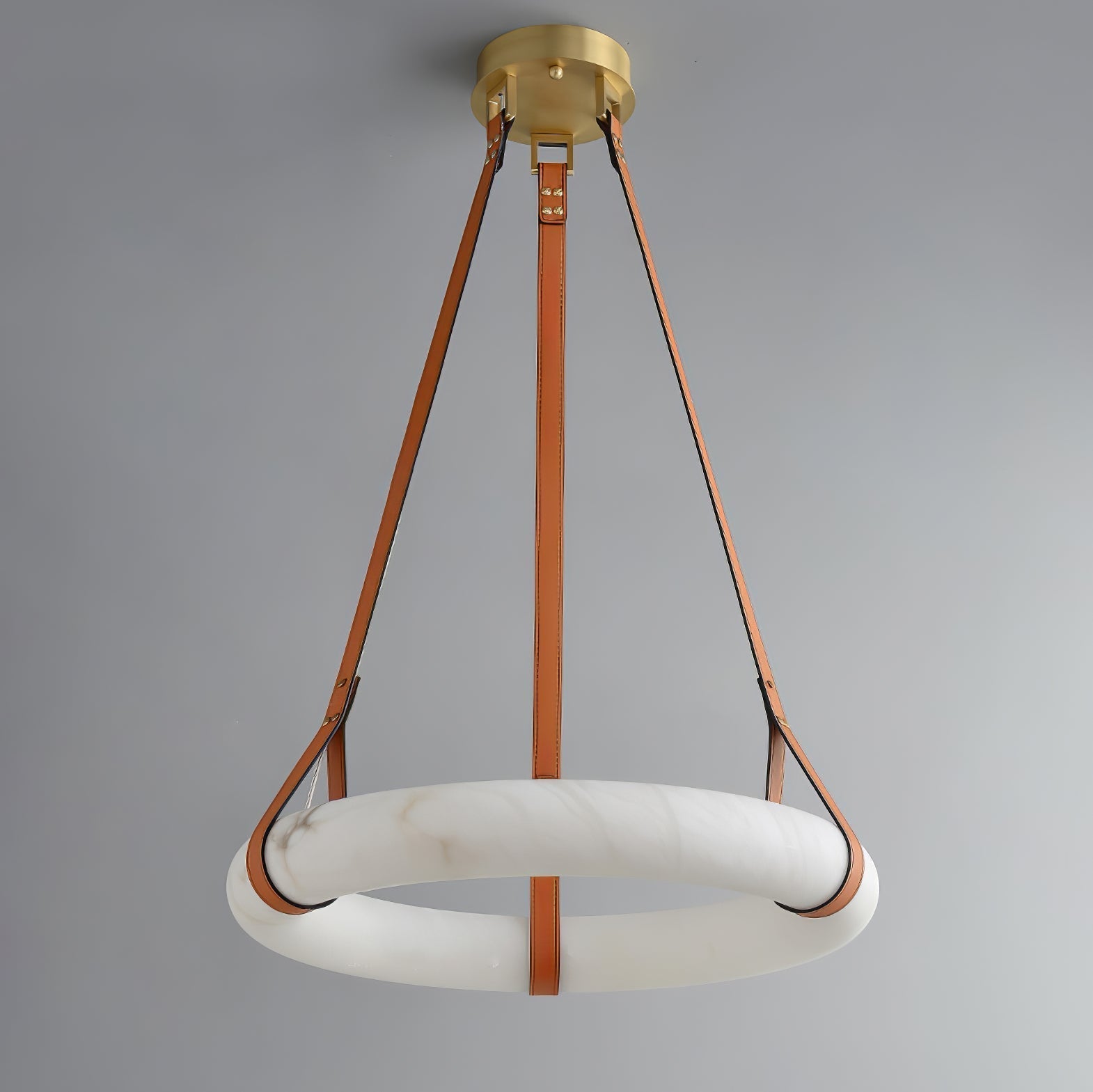 Erzorila Circular Alabaster Pendant Light - Letslighting
