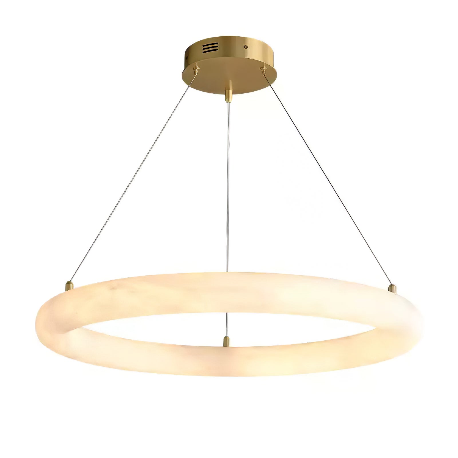 Erzorila Circular Alabaster Pendant Light - Letslighting