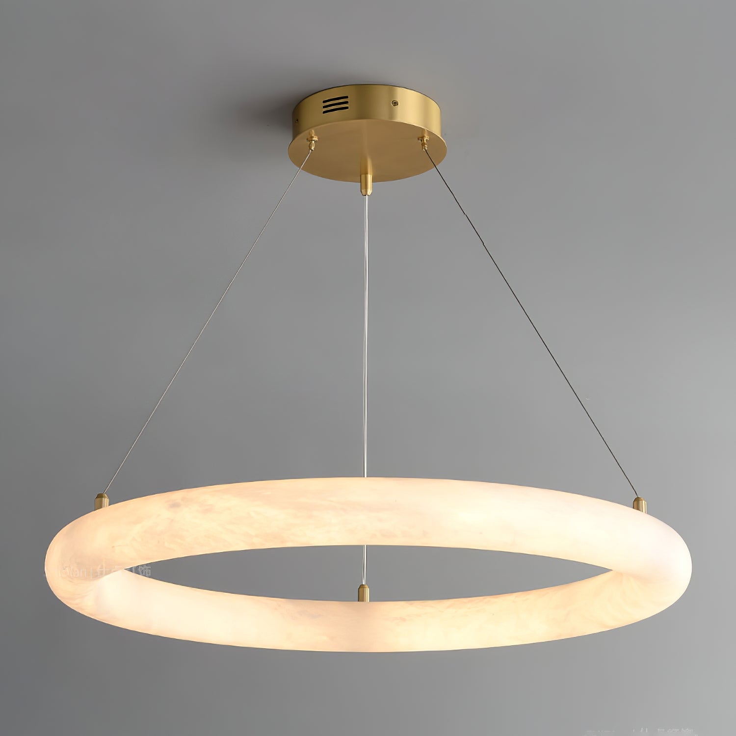 Erzorila Circular Alabaster Pendant Light - Letslighting