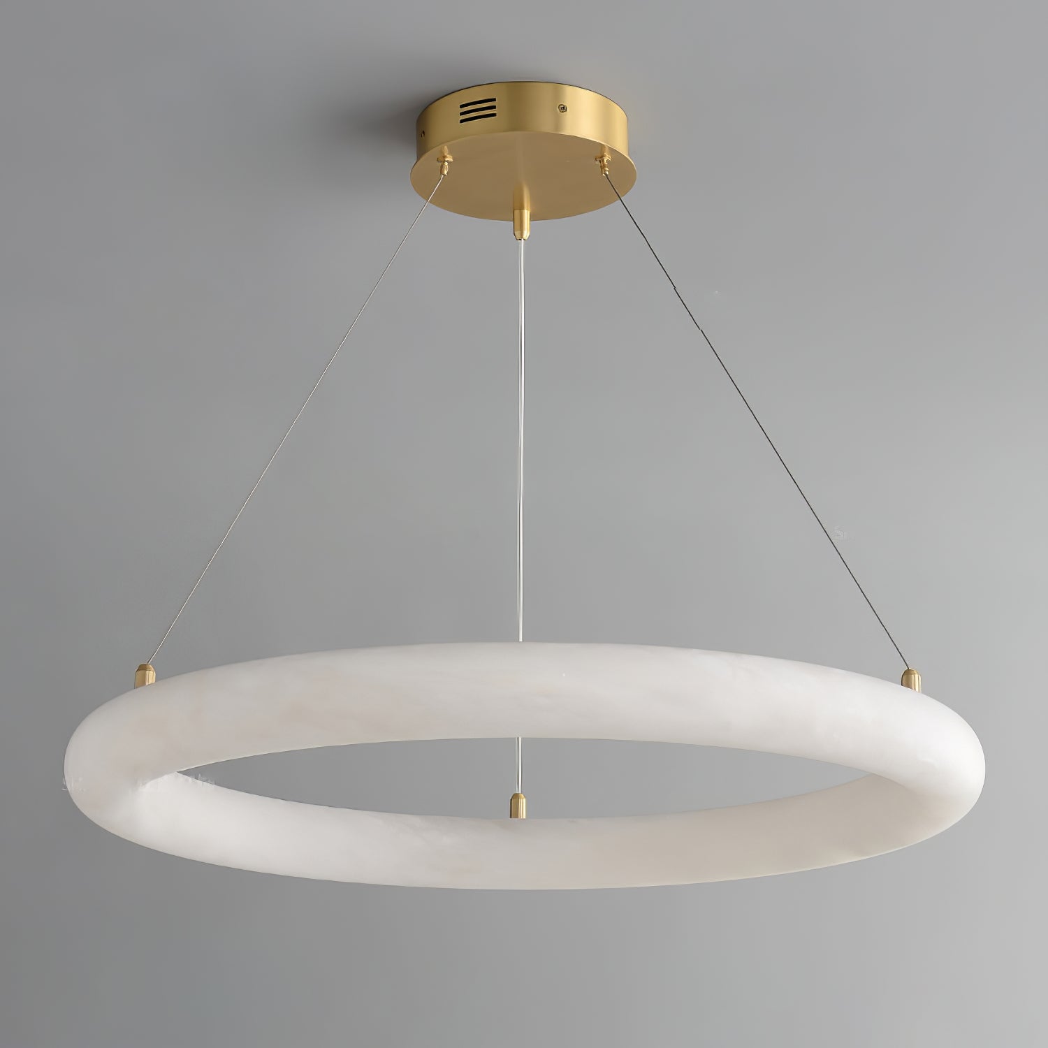 Erzorila Circular Alabaster Pendant Light - Letslighting