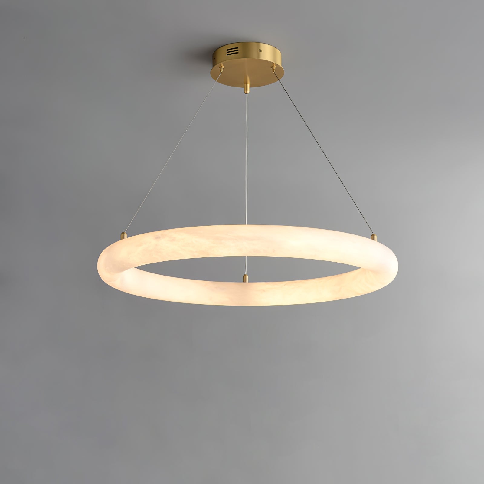 Erzorila Circular Alabaster Pendant Light - Letslighting