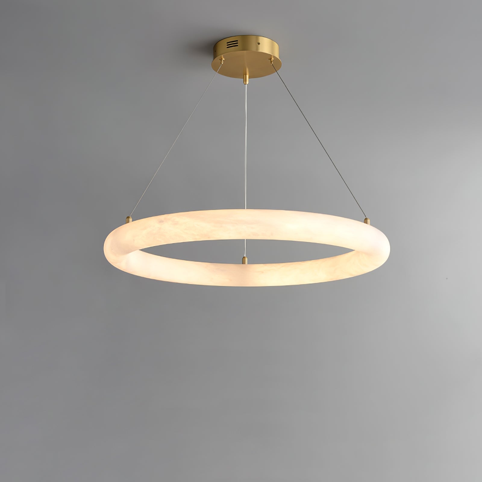 Erzorila Circular Alabaster Pendant Light - Letslighting