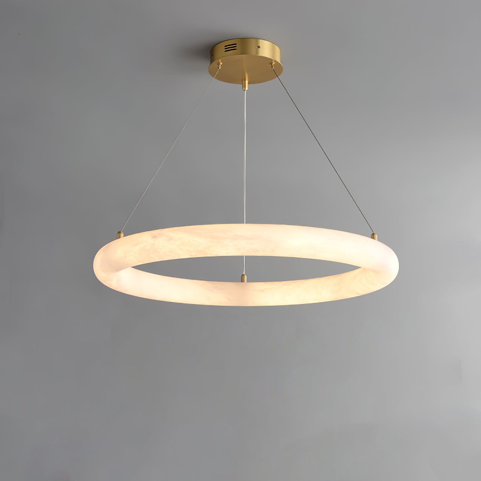 Erzorila Circular Alabaster Pendant Light - Letslighting