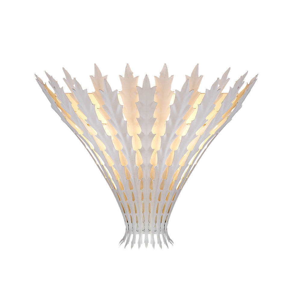 Wall Light Handmade Leaf Motif Body Elegant Sconce - Letslighting