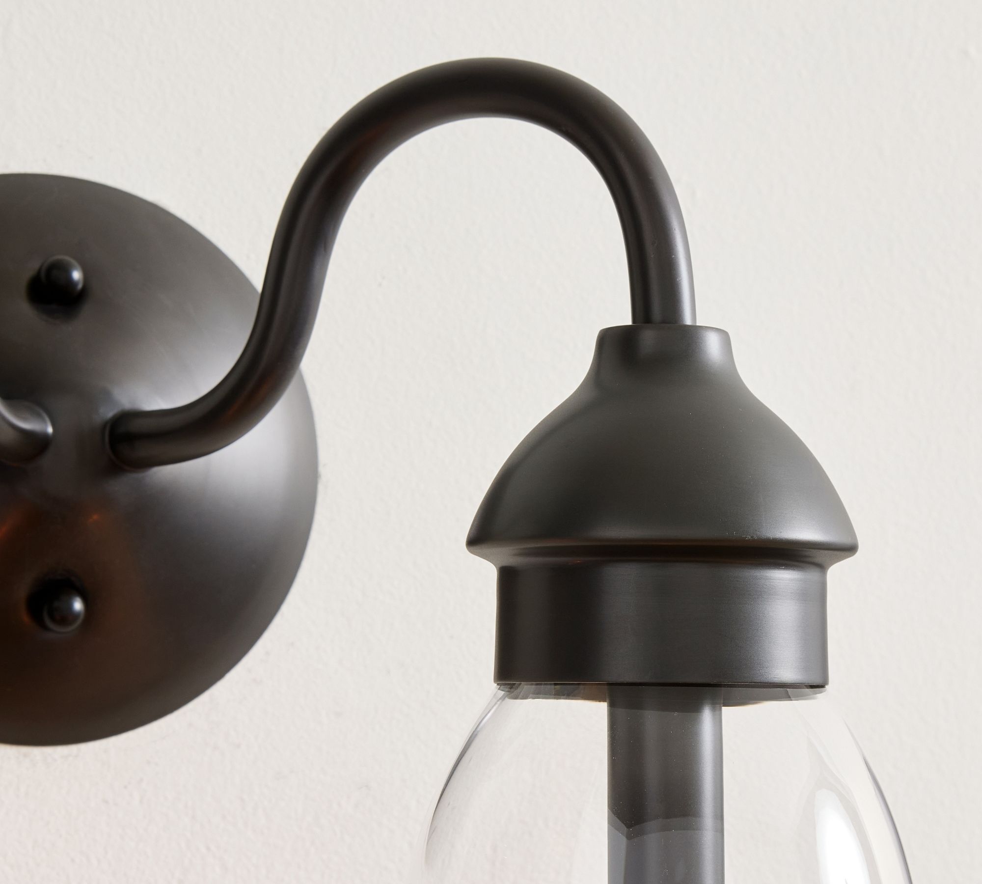 Nydoreth Applique Murale Cuivre Verre Moderne - Neutralighting