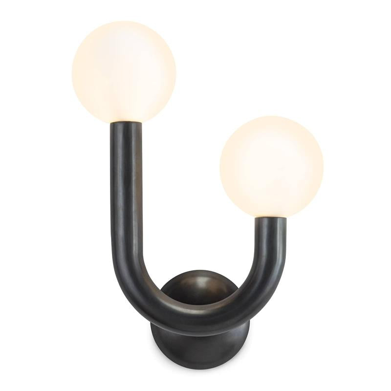 Zoshaos Applique Murale Laiton Verre Moderne Joyeuse - Neutralighting