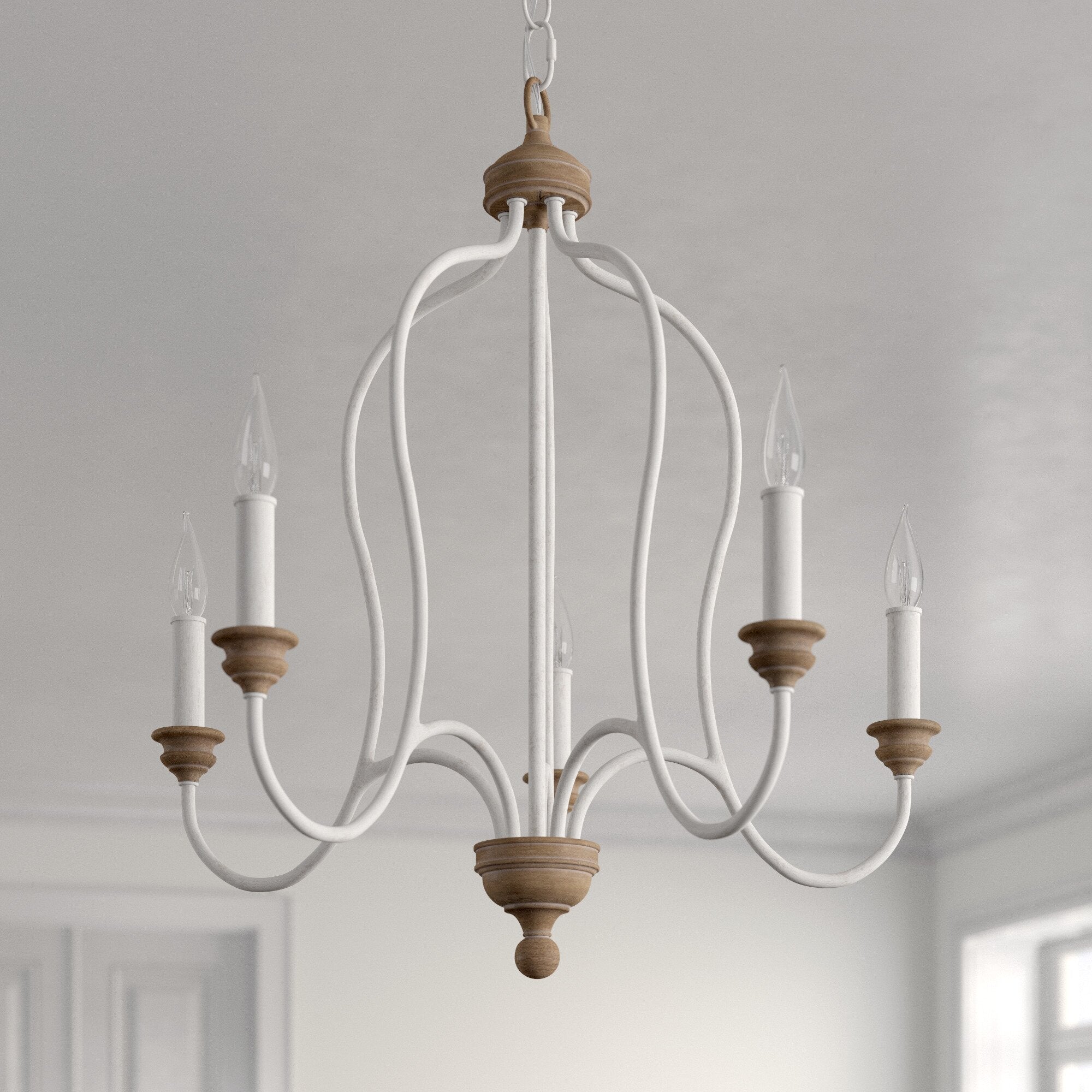 Ivvinisra Chandelier Métal Industriel Vintage - Neutralighting