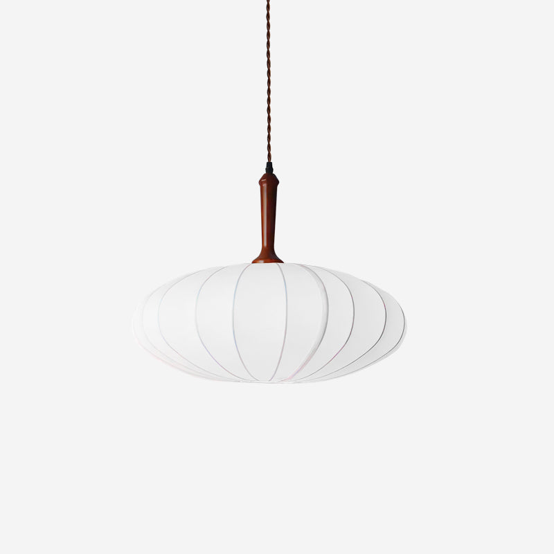 Hashira Tissu Suspension Ovale Mid Century - Neutralighting