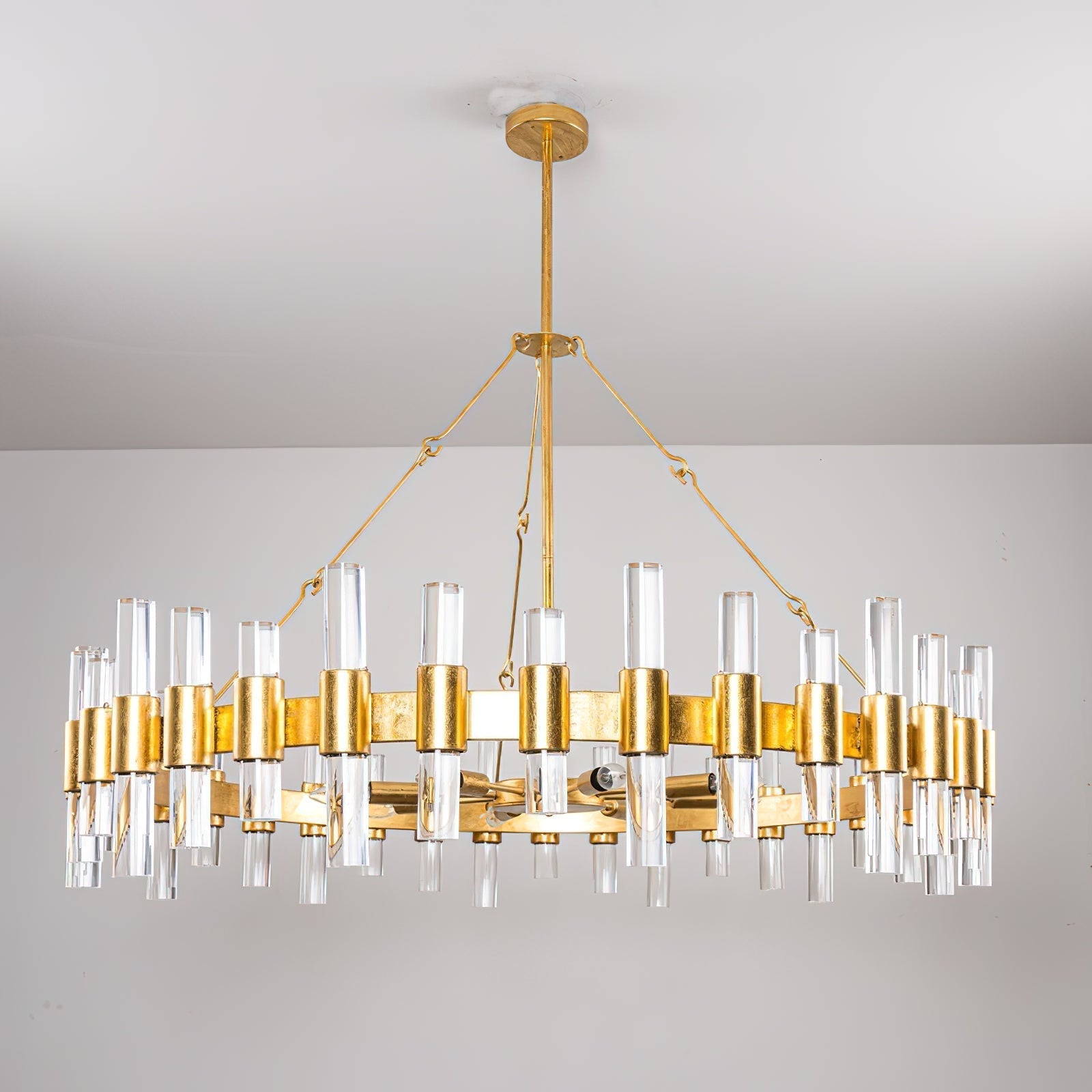 Ellorel Lustre Postmoderne De Luxe Métal Acrylique - Neutralighting